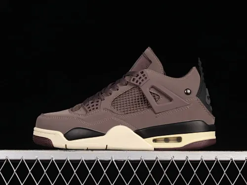 All categories Air Jordan Jordan series basketball shoes Air Jordan 4 A Ma Maniére x Air Jordan 4 "Violet Ore" AJ4 Joe 4 joint model Burgundy red DV6773-220